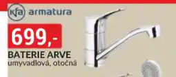 Baumax kfa armatura baterie arve umyvadlová otočná nabídka