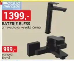 Baumax Baterie bless umyvadlová, vysoká černá nabídka