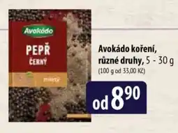 Bala Avokádo pepř černý nabídka