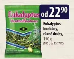Bala Eukalyptus MentholBonbons nabídka