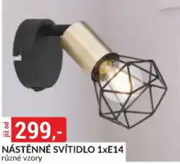 Baumax Nástěnné svítidlo 1xE14 nabídka