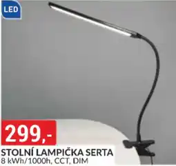 Baumax Sertá stolní lampička nabídka