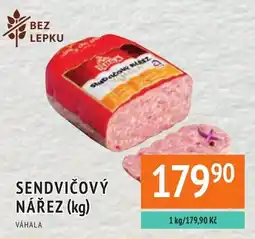 Coop hb Váhala sendvičový nářez nabídka