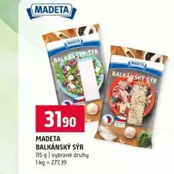 Terno Madeta balkánský sýr nabídka