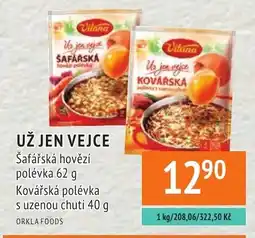 Coop hb Vitana Šáfářská hovězí polévka Kovářská polévka s uzenou chutí nabídka