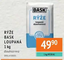 Coop hb Bask rýže loupaná dlouhozrnná nabídka