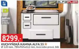 Baumax AlfaPlam kuchyňská kamna alfa 55 nabídka