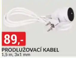 Baumax Prodlužovací kabel nabídka