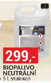 Baumax Biopalivo neutrální nabídka