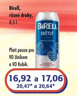 ČEPOS Birell světlý nabídka