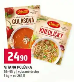 Terno Vitana polévka nabídka