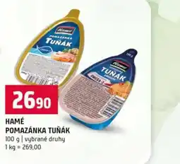 Terno Hamé pomazánka tuňák nabídka