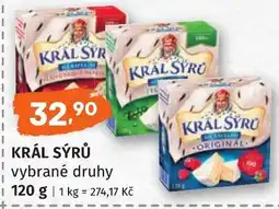 Coop hb Král sýrů vybrané druhy nabídka