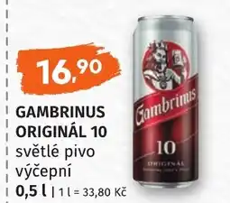 Coop hb Gambrinus originál 10 nabídka
