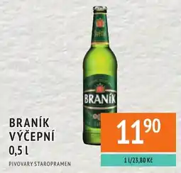 Coop hb Branik výčepní nabídka
