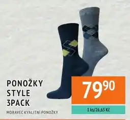 Coop hb Moravec ponožky style nabídka