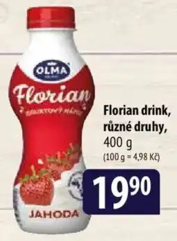 Bala Florian drink nabídka