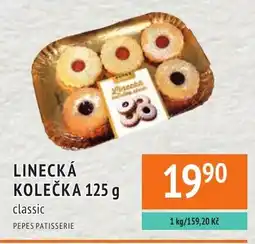 Coop hb Pepes patisserie linecká kolečka classic nabídka