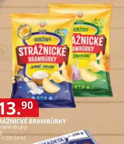 Potraviny CZ Mořský strážnické brambůrky nabídka