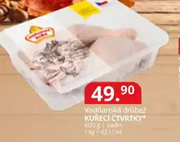 Potraviny CZ Vodňanská drůbež kuřecí čtvrtky* nabídka