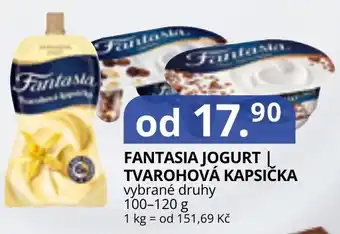 Fantasia jogurt tvaroňová kapsička