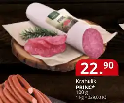 Potraviny CZ Krahlulík Princ* nabídka