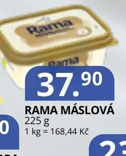 Potraviny CZ Rama mášlová nabídka