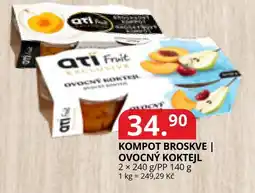 Potraviny CZ ati Fruit Exclusive kompot broskve nabídka