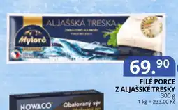 Potraviny CZ Mylord filé porce z aljašské tresky nabídka