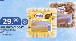 Potraviny CZ Prima polárkový dort nabídka