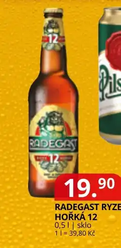Potraviny CZ Radegast ryze hořká 12 nabídka