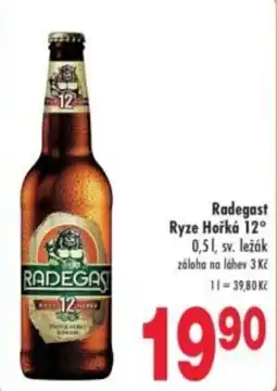 Qanto Radegast Ryze Hořká 12° nabídka