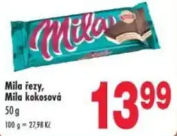 Qanto Mila řezy, Mila kokosová nabídka