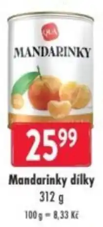 Qanto Qua mandarinky dílky nabídka