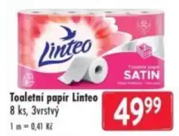 Qanto Linteo toaletní papír satén nabídka