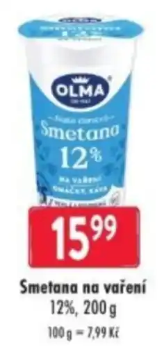 Qanto Olma smetana na vaření nabídka