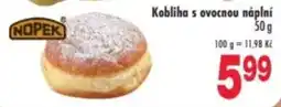 Qanto Nopek kobliha s ovocnou náplní nabídka