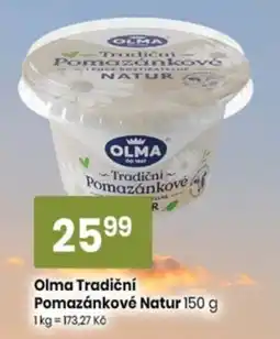 TEMPO Olma Tradiční Pomazánkové Natur nabídka