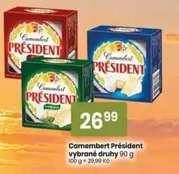 TEMPO Camembert Président nabídka
