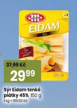 TEMPO Eidam sýr tenké plátky nabídka