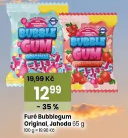 TEMPO Furé Bubblegum Original, Jahoda nabídka