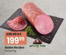 TEMPO Kostelecké uzeniny Salám Rio Ebro nabídka