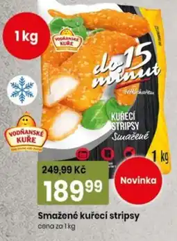 TEMPO Vodňanské kuře smažené kuřecí stripsy nabídka