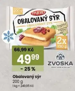 TEMPO Pajero obalovaný sýr nabídka