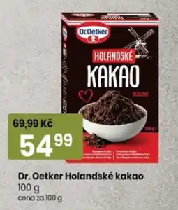 TEMPO Dr. Oetker holandské kakao nabídka