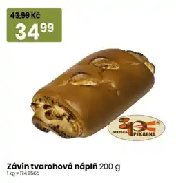 TEMPO Slezská pekárna závin tvarohová náplň nabídka