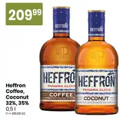 TEMPO Heffron coffee, coconut nabídka