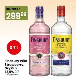 TEMPO Finsbury Wild Strawberry, Dry Gin nabídka