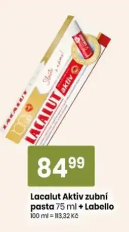 TEMPO Lacalut Aktiv zubní pasta nabídka