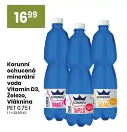 TEMPO Korunní ochucená minerální voda nabídka